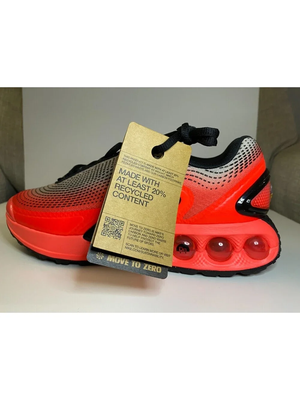 Nike Air Max DN SE HF5531-002 Mens 8.5 Sneaker College Gray Basketball Shoes